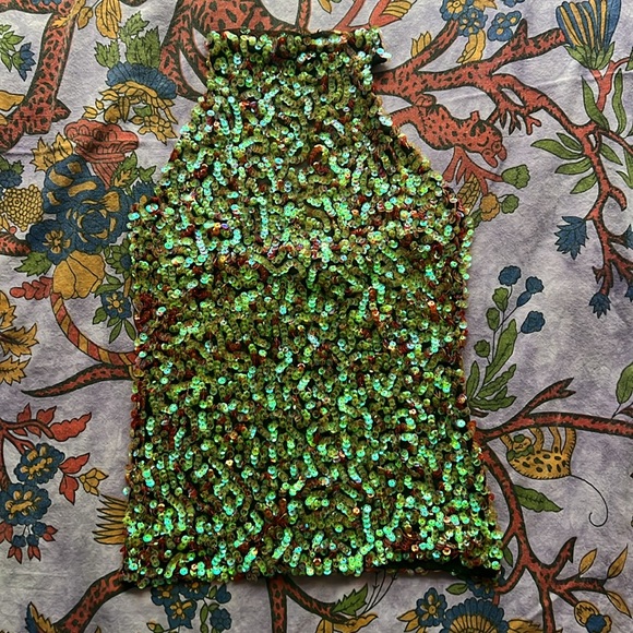 Sequin vintage Party top!! - Picture 2 of 5